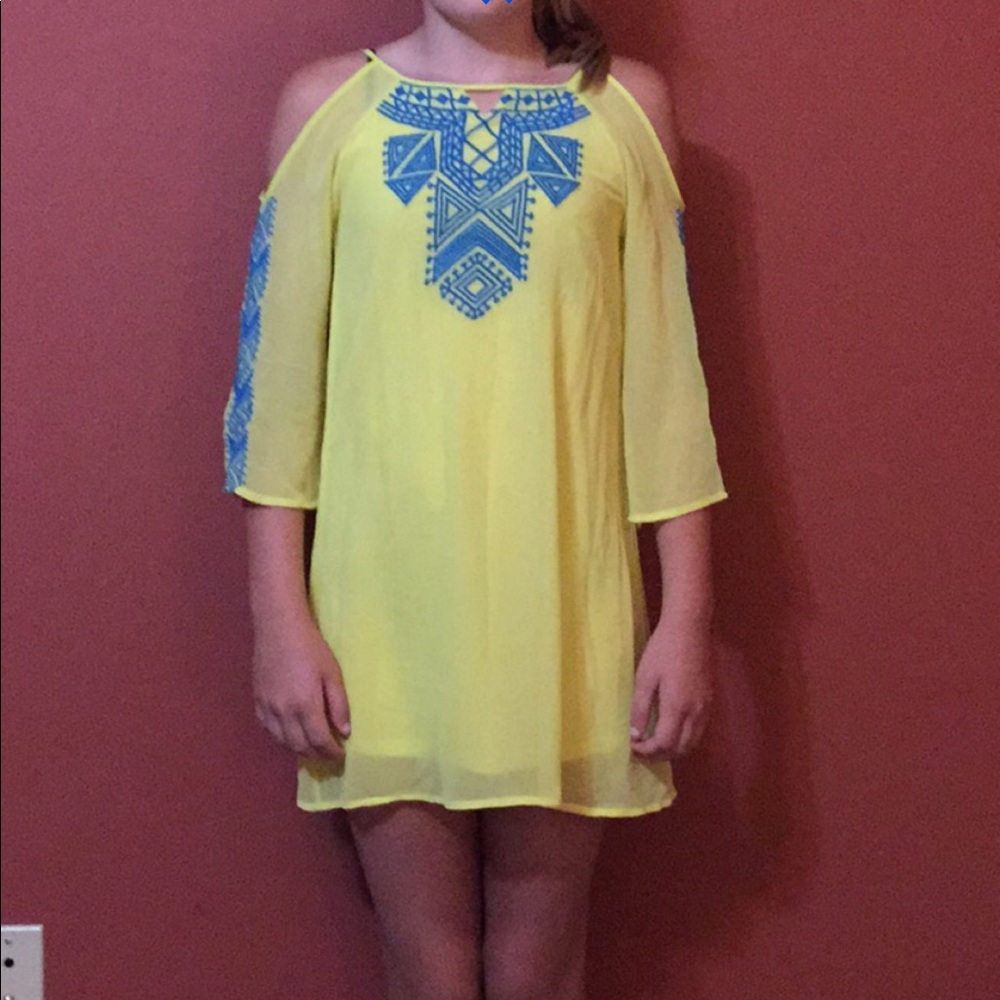 Yellow dress
